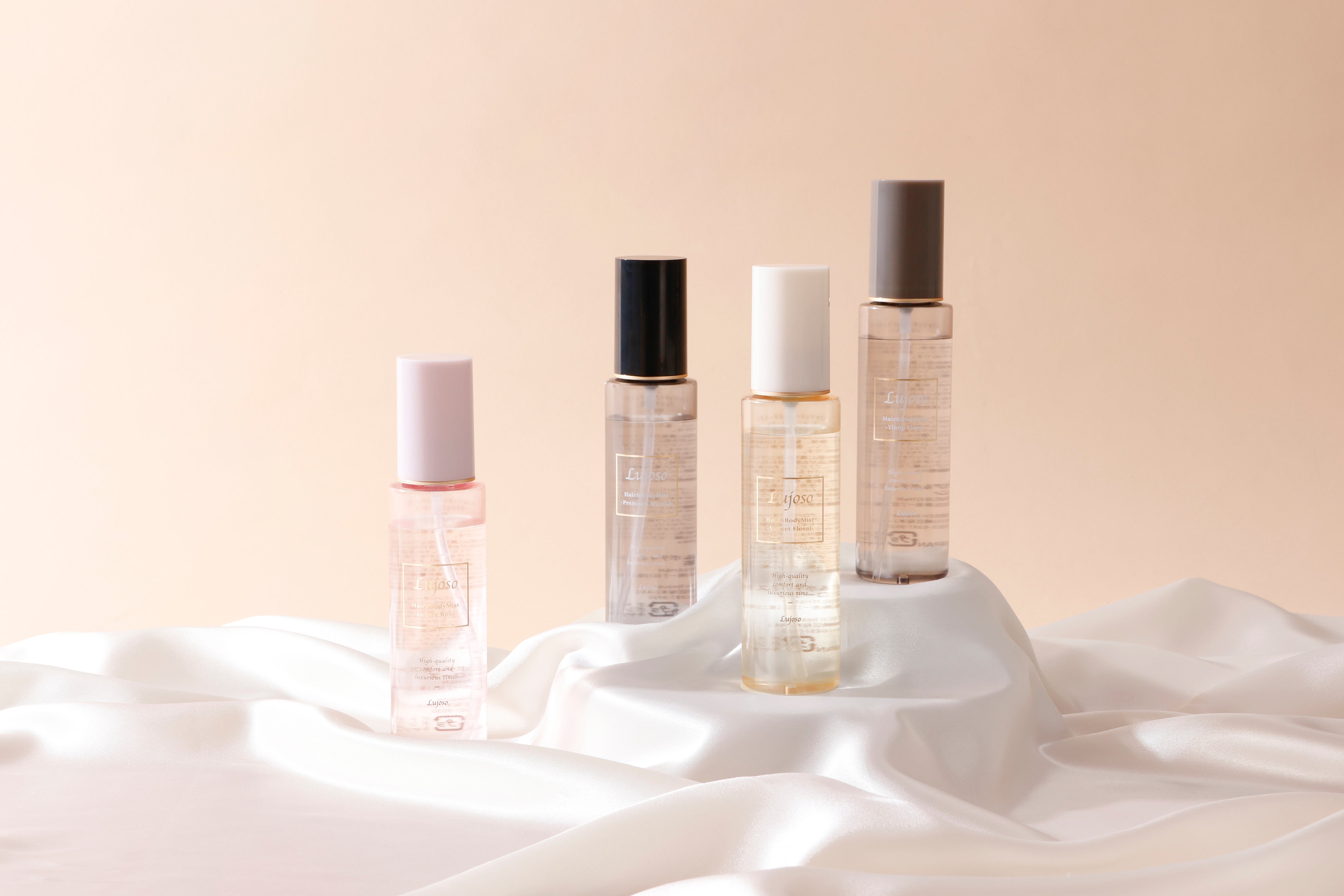 Lujoso リッチヘア&ボディミスト ラグジュアリーローズ 90ml
